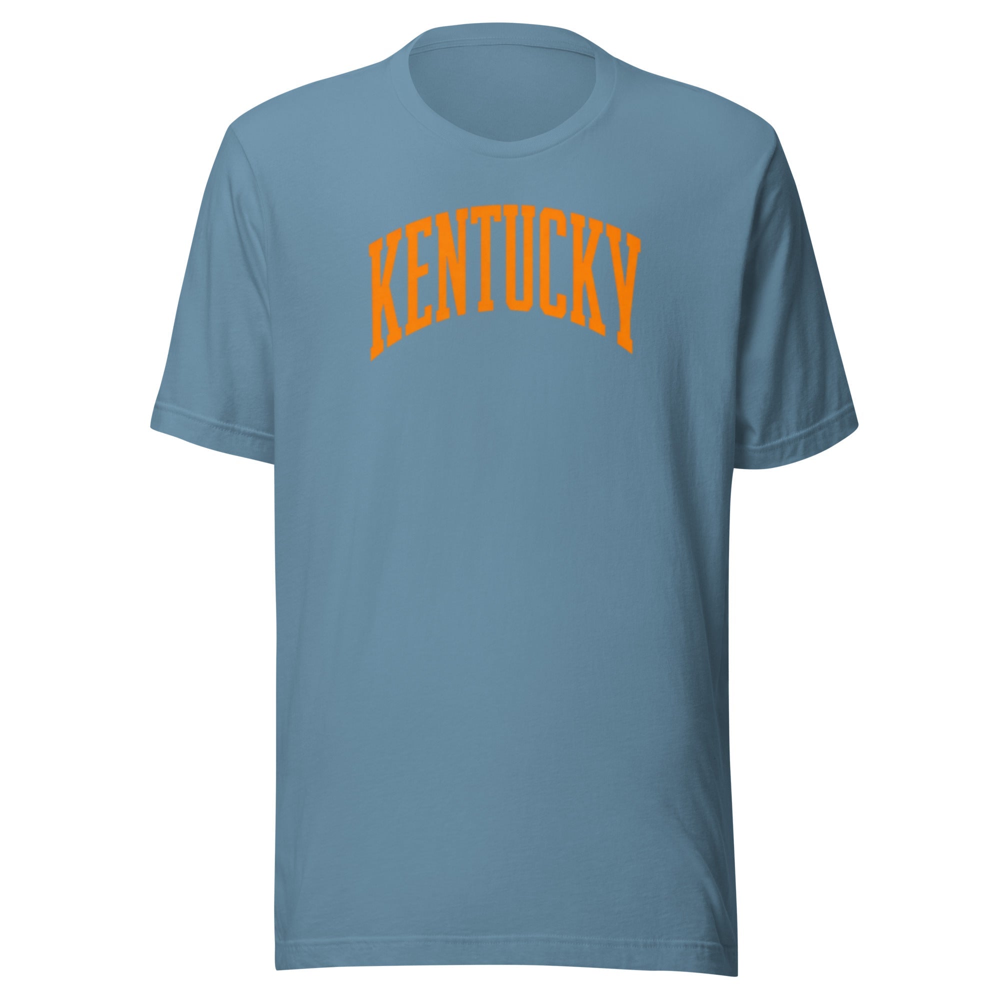 Kentucky Orange Script Athletic Tee | Collegiate Arch Design | Elite - Bluegrass Elite Apparel LLC