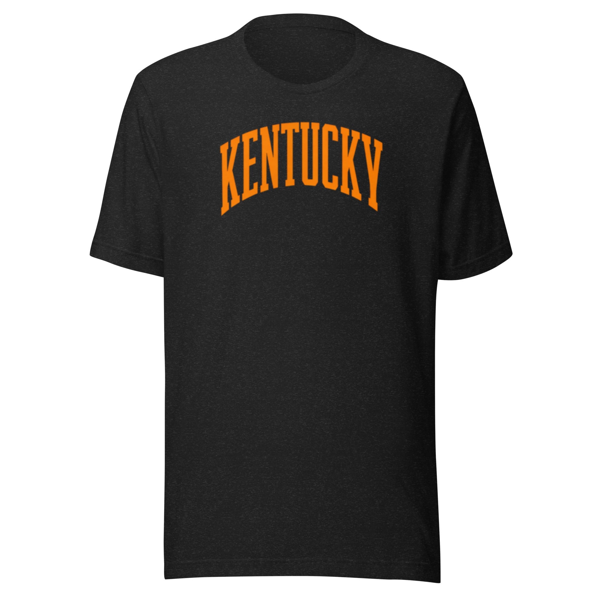 Kentucky Orange Script Athletic Tee | Collegiate Arch Design | Elite - Bluegrass Elite Apparel LLC