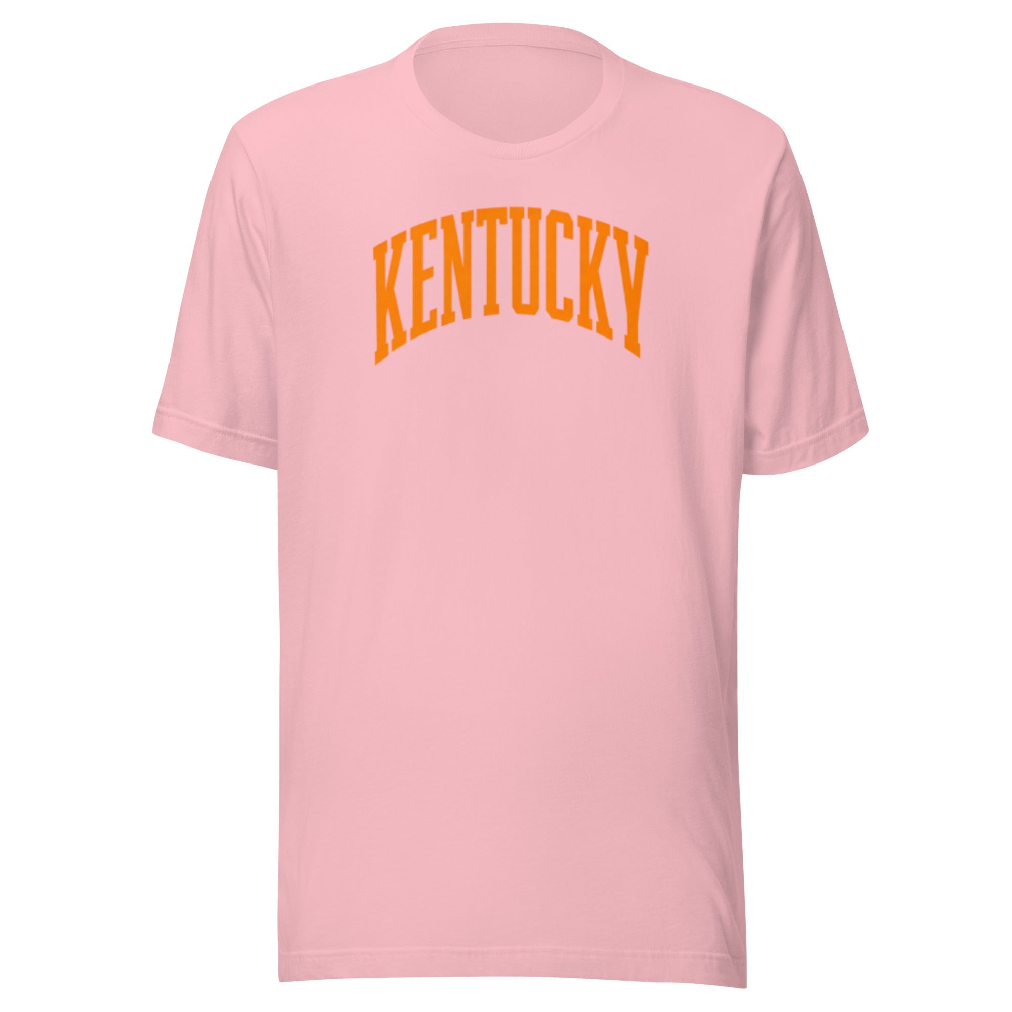 Kentucky Orange Script Athletic Tee | Collegiate Arch Design | Elite - Bluegrass Elite Apparel LLC