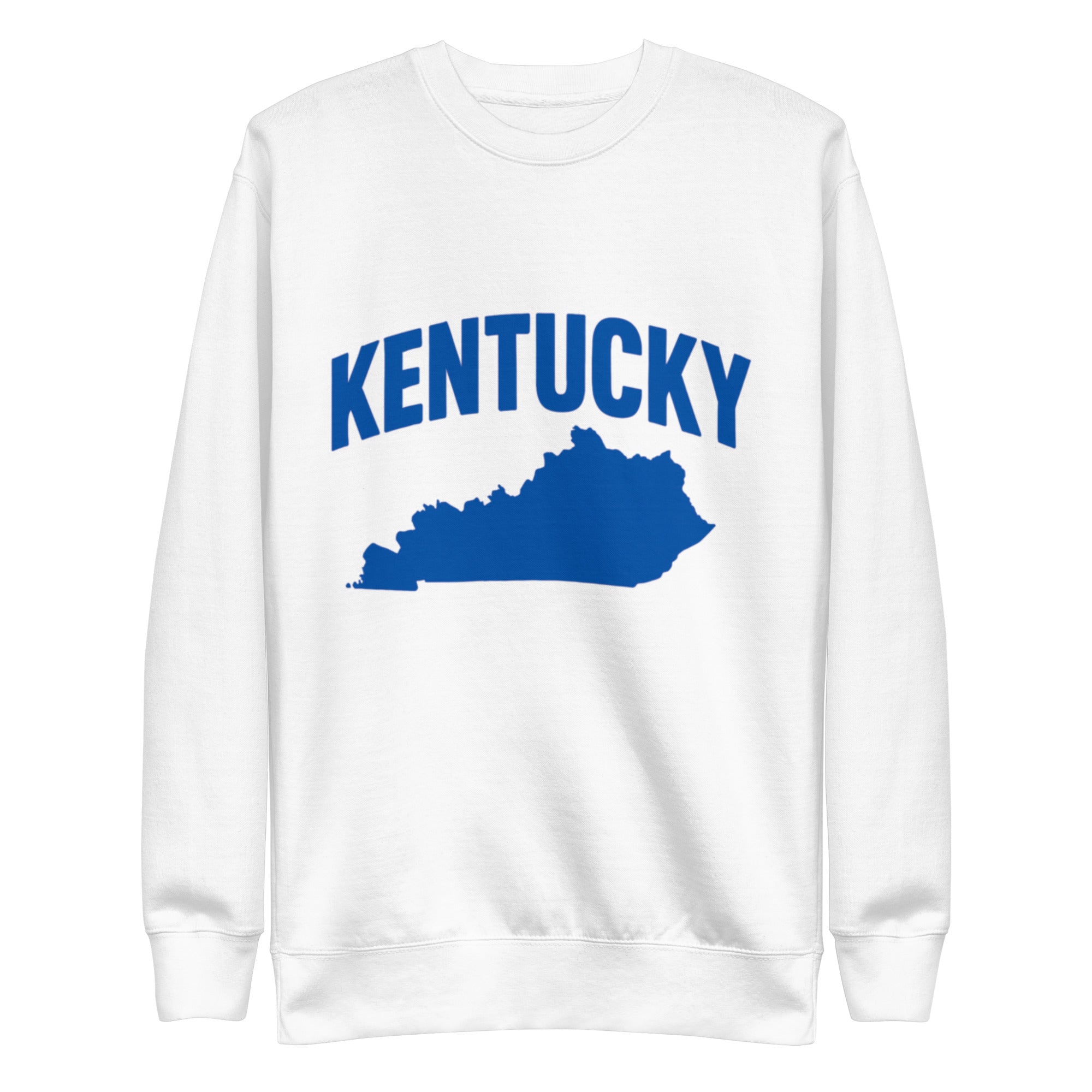 Kentucky Outline Sweatshirt – Bluegrass Classic | Premium Fleece - Bluegrass Elite Apparel LLC
