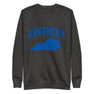 Kentucky Outline Sweatshirt – Bluegrass Classic | Premium Fleece - Bluegrass Elite Apparel LLC