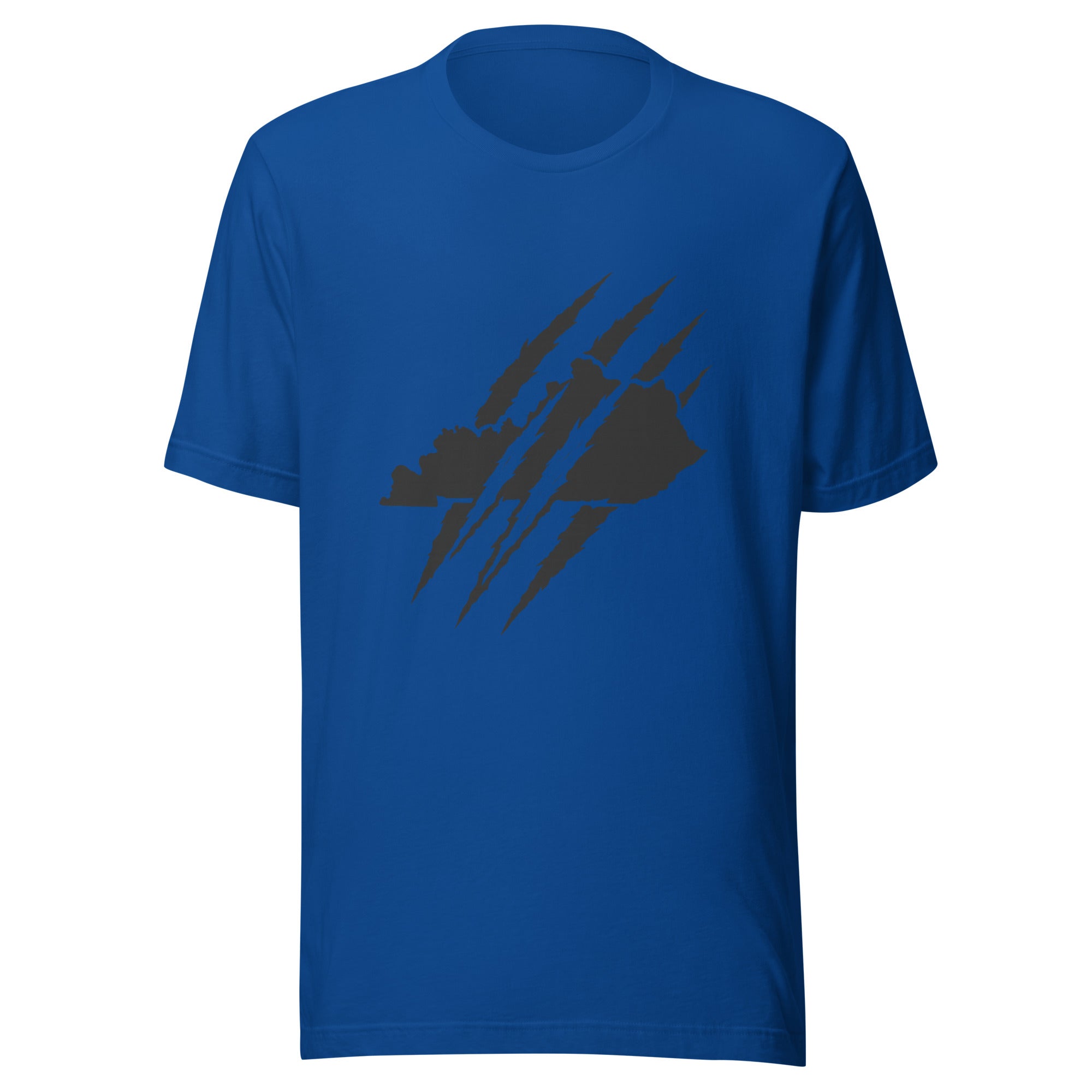 Kentucky Outline T-Shirt | Claw Marks Graphic Design | Classic - Bluegrass Elite Apparel LLC