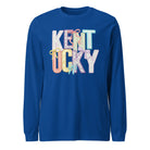 Kentucky Pastel Bow Script Long Sleeve Shirt | Patchwork Coquette Design - Bluegrass Elite Apparel LLC