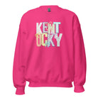 Kentucky Pastel Bow Sweatshirt | Patchwork Coquette Graphic Design - Bluegrass Elite Apparel LLC