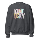 Kentucky Pastel Bow Sweatshirt | Patchwork Coquette Graphic Design - Bluegrass Elite Apparel LLC