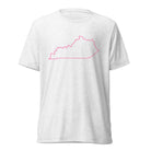 Kentucky Pink Outline Elite Tee - Bluegrass Elite Apparel LLC