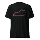 Kentucky Pink Outline Elite Tee - Bluegrass Elite Apparel LLC
