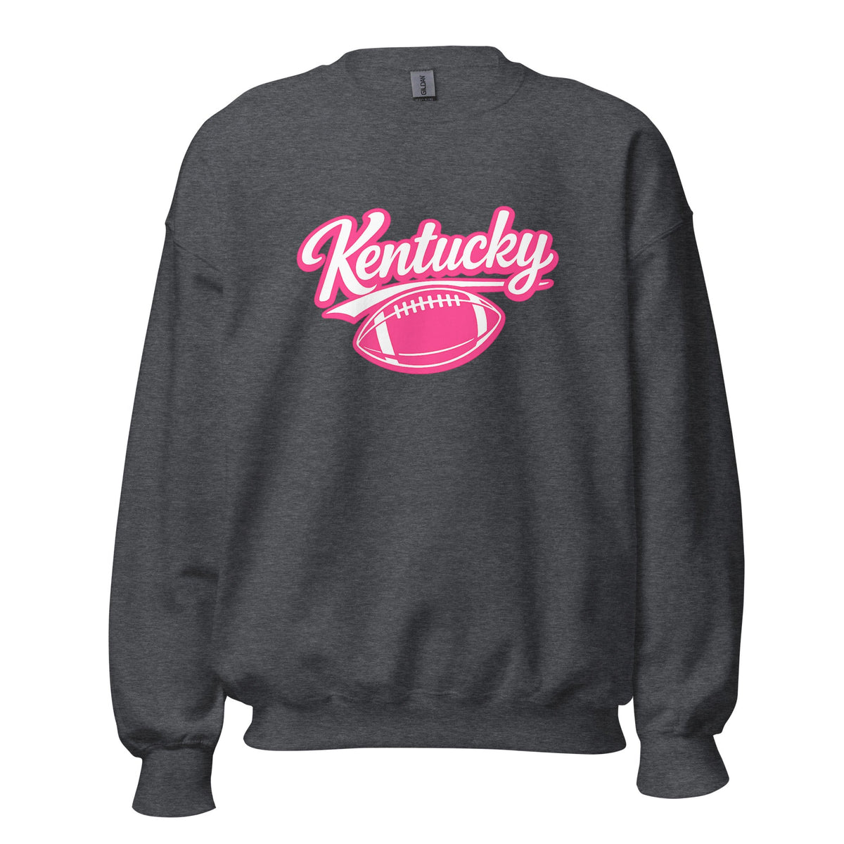 Kentucky Pink Script Ball Sweatshirt | Minimal Sports Design | Classic Crewneck - Bluegrass Elite Apparel LLC