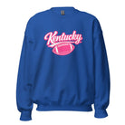 Kentucky Pink Script Ball Sweatshirt | Minimal Sports Design | Classic Crewneck - Bluegrass Elite Apparel LLC