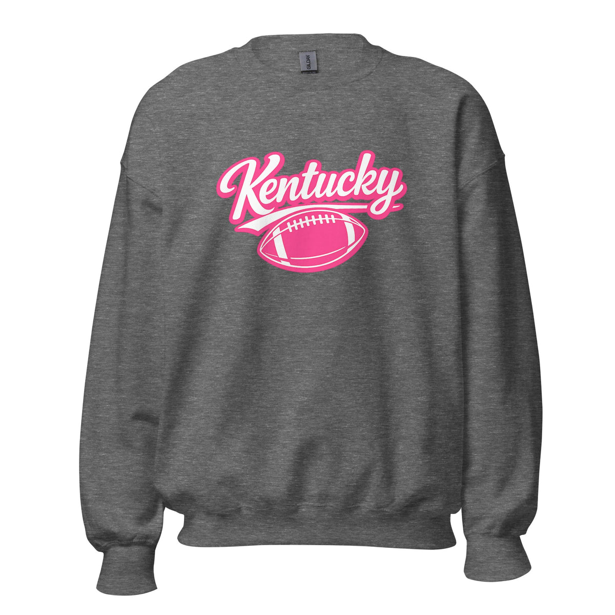 Kentucky Pink Script Ball Sweatshirt | Minimal Sports Design | Classic Crewneck - Bluegrass Elite Apparel LLC