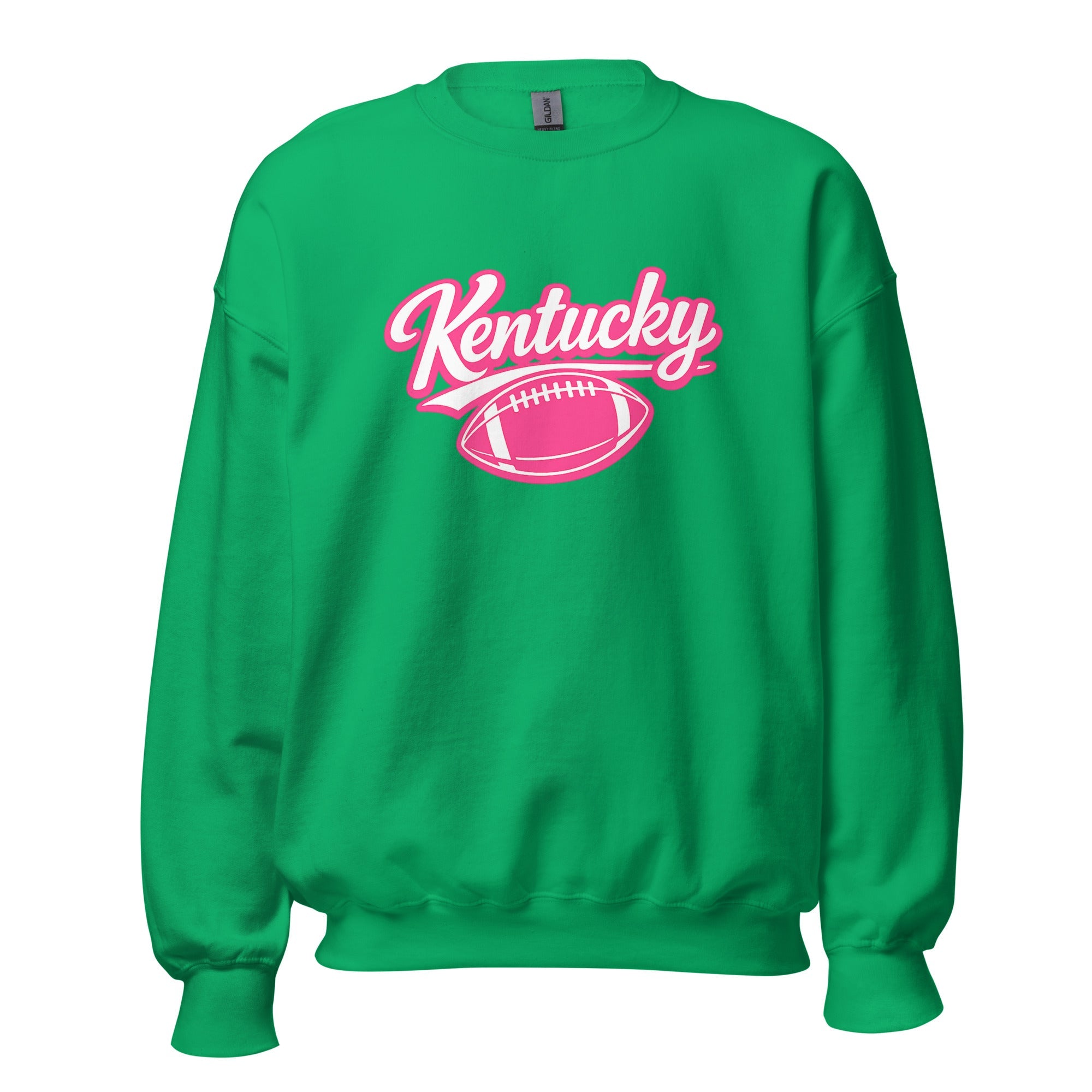 Kentucky Pink Script Ball Sweatshirt | Minimal Sports Design | Classic Crewneck - Bluegrass Elite Apparel LLC