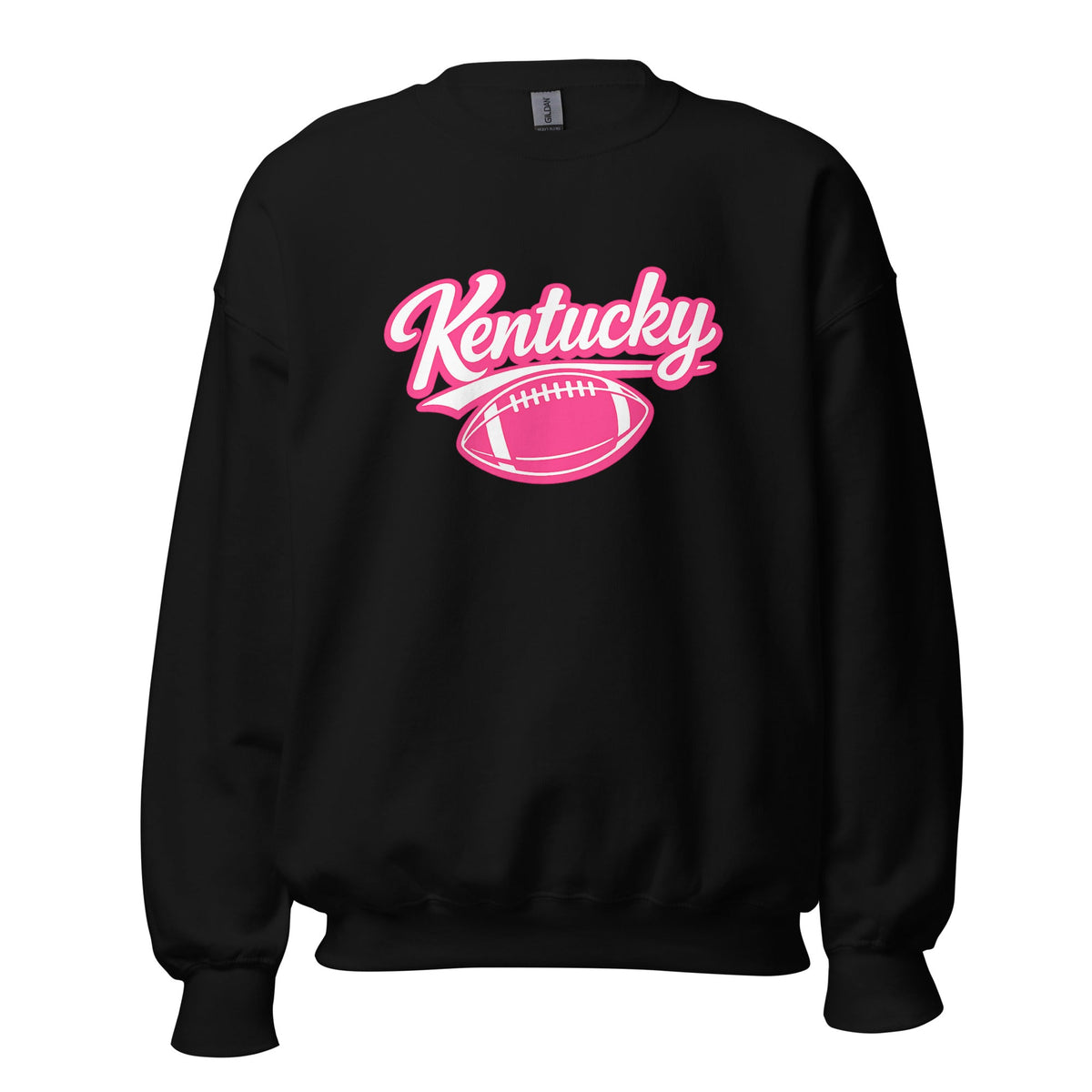 Kentucky Pink Script Ball Sweatshirt | Minimal Sports Design | Classic Crewneck - Bluegrass Elite Apparel LLC