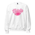 Kentucky Pink Script Ball Sweatshirt | Minimal Sports Design | Classic Crewneck - Bluegrass Elite Apparel LLC
