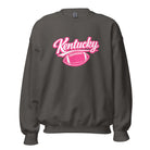 Kentucky Pink Script Ball Sweatshirt | Minimal Sports Design | Classic Crewneck - Bluegrass Elite Apparel LLC