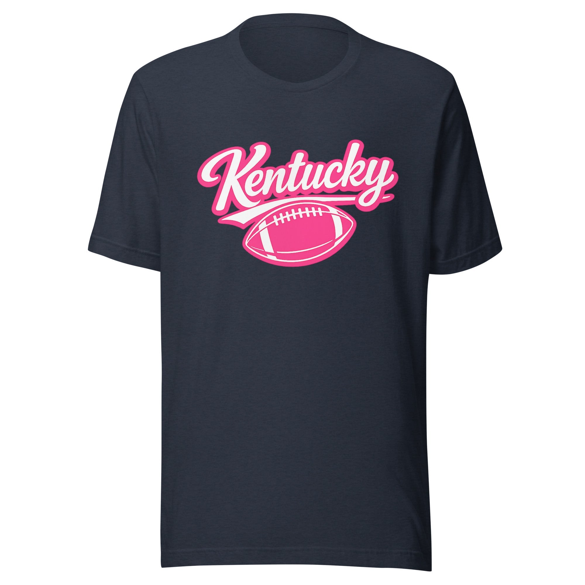 Kentucky Pink Script Ball T-Shirt | Minimal Sports Design | Classic Airlume - Bluegrass Elite Apparel LLC