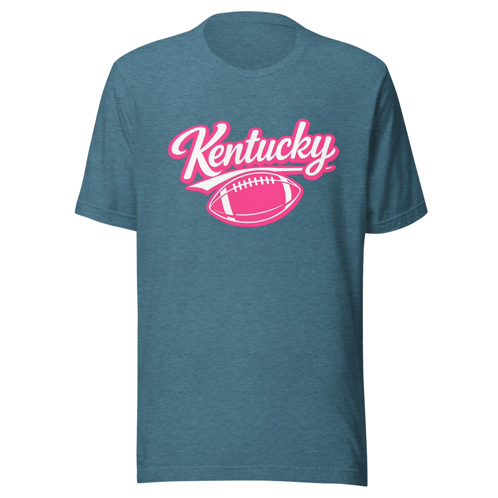 Kentucky Pink Script Ball T-Shirt | Minimal Sports Design | Classic Airlume - Bluegrass Elite Apparel LLC