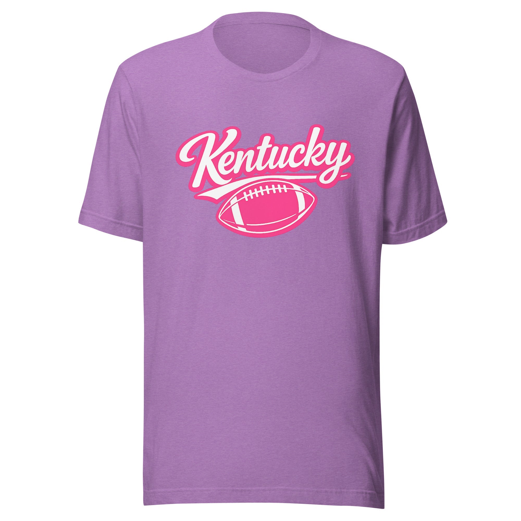 Kentucky Pink Script Ball T-Shirt | Minimal Sports Design | Classic Airlume - Bluegrass Elite Apparel LLC