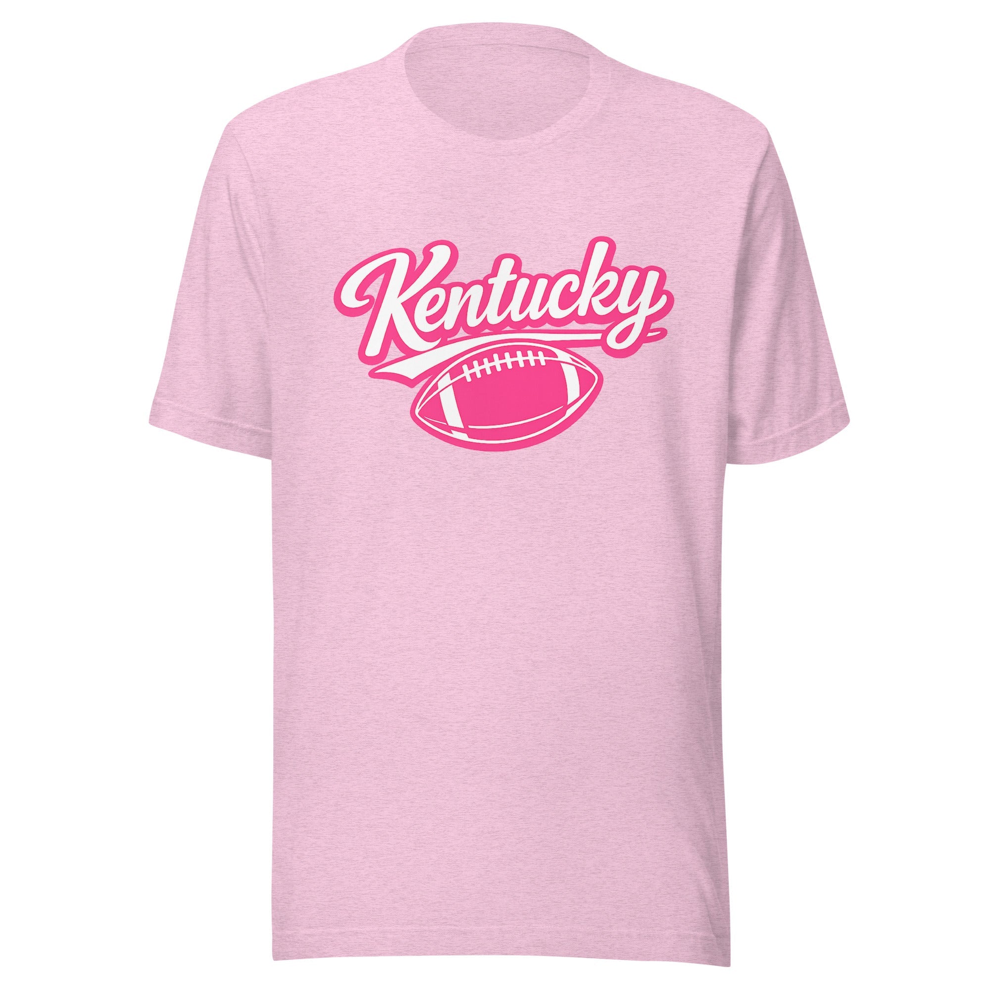 Kentucky Pink Script Ball T-Shirt | Minimal Sports Design | Classic Airlume - Bluegrass Elite Apparel LLC