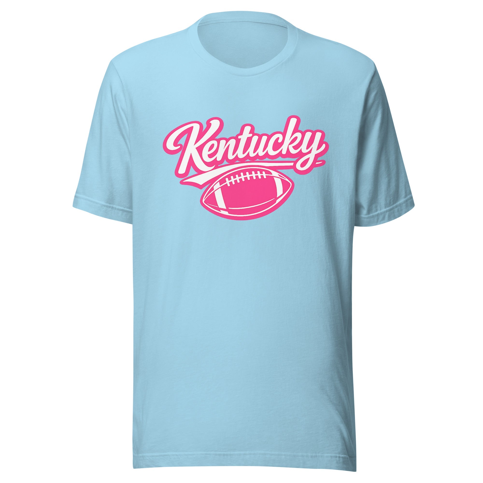 Kentucky Pink Script Ball T-Shirt | Minimal Sports Design | Classic Airlume - Bluegrass Elite Apparel LLC