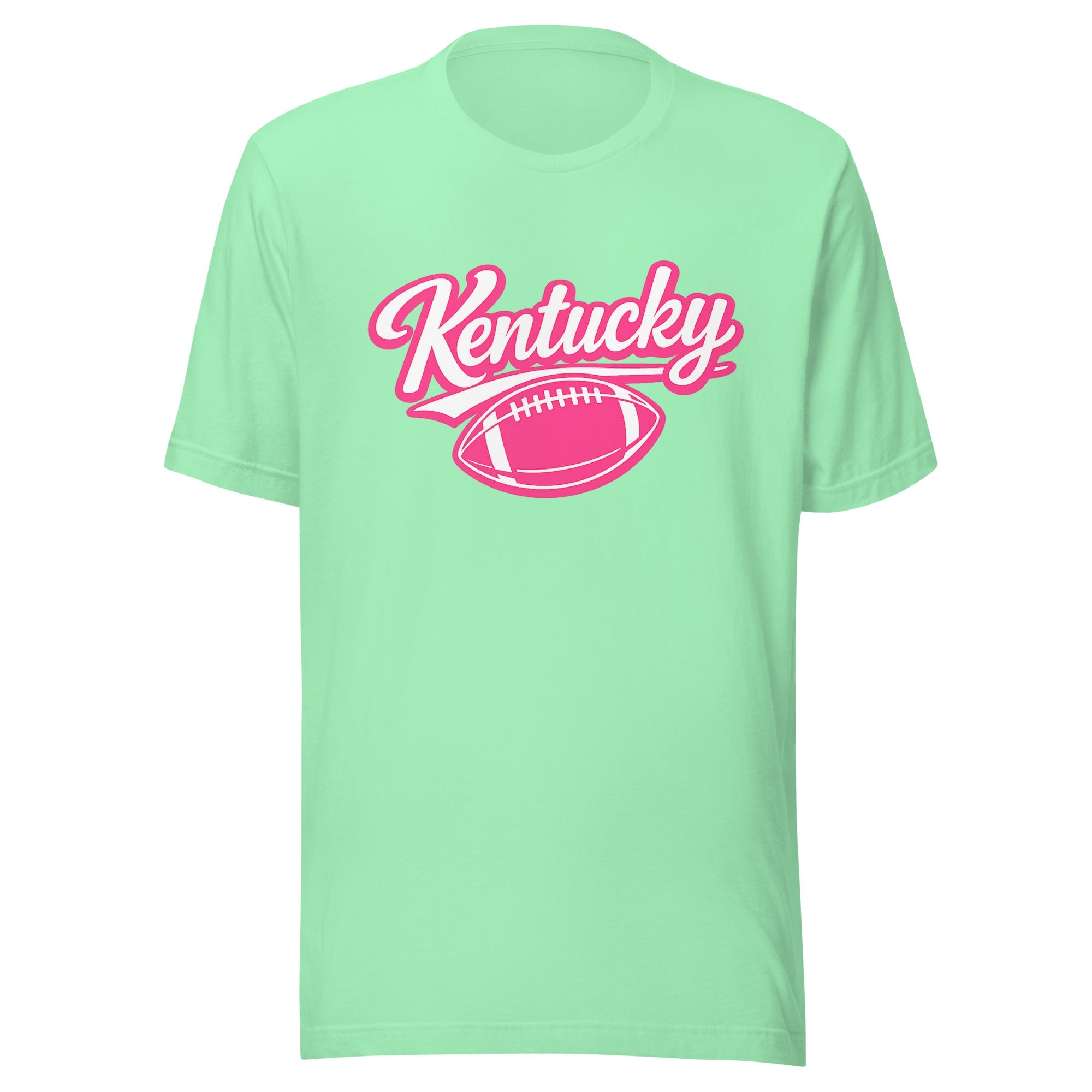 Kentucky Pink Script Ball T-Shirt | Minimal Sports Design | Classic Airlume - Bluegrass Elite Apparel LLC