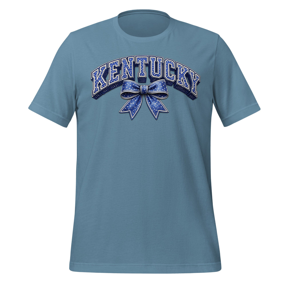 Kentucky Polka Dot Bow Classic Tee - Bluegrass Elite Apparel LLC