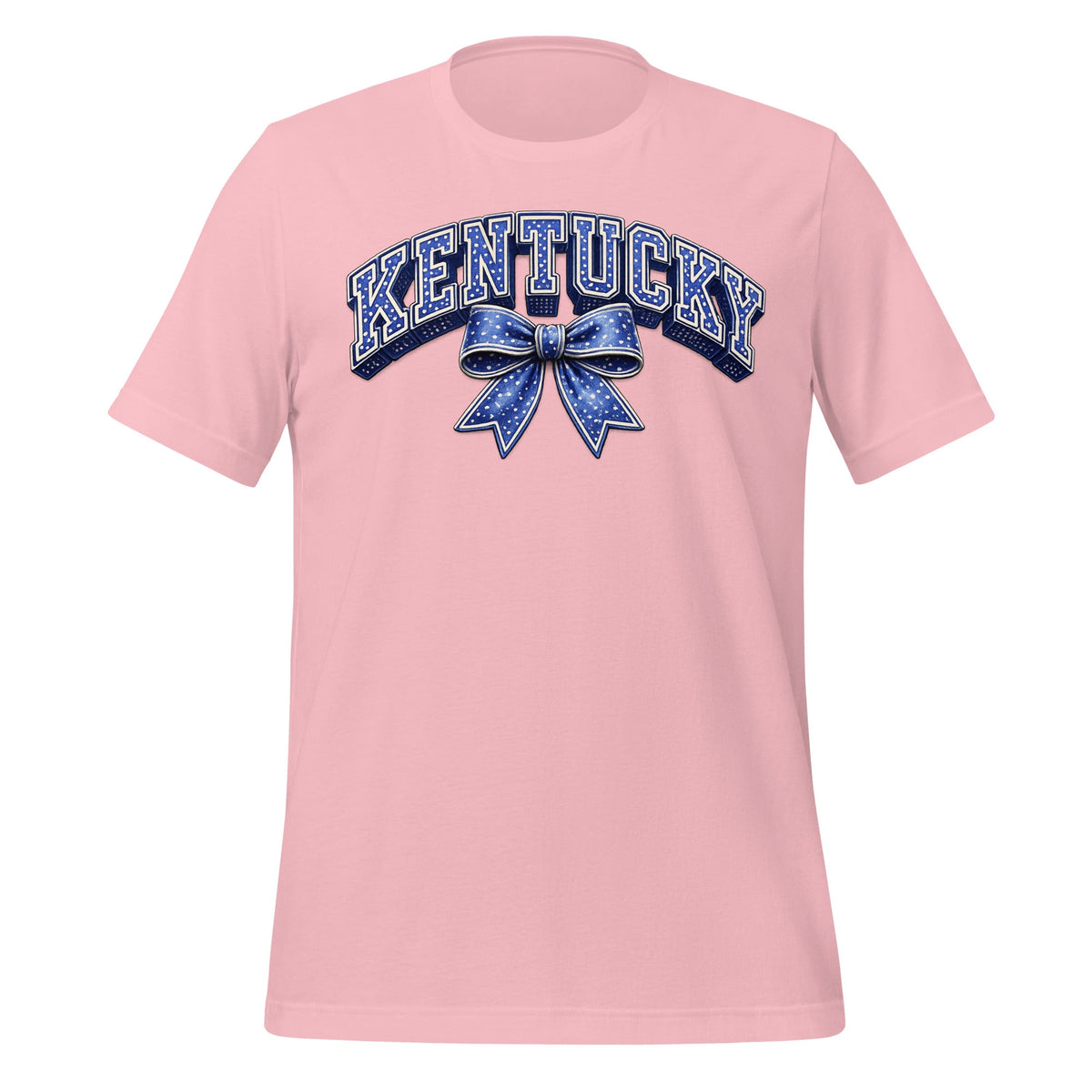 Kentucky Polka Dot Bow Classic Tee - Bluegrass Elite Apparel LLC