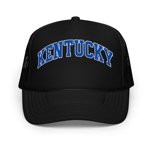 Kentucky Printed Trucker Hat | DTG Foam Mesh Snapback | Premium - Bluegrass Elite Apparel LLC