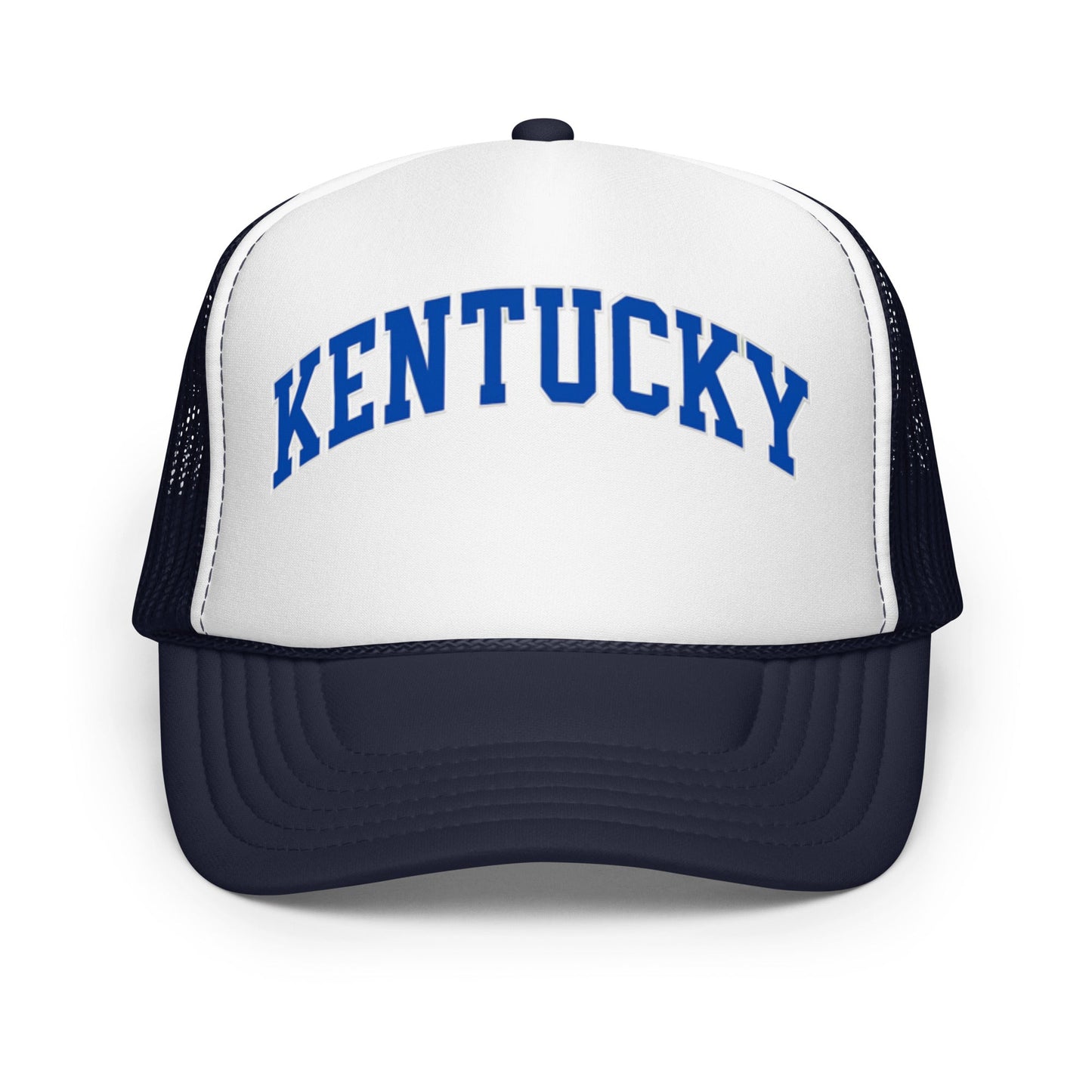 Kentucky Printed Trucker Hat | DTG Foam Mesh Snapback | Premium - Bluegrass Elite Apparel LLC