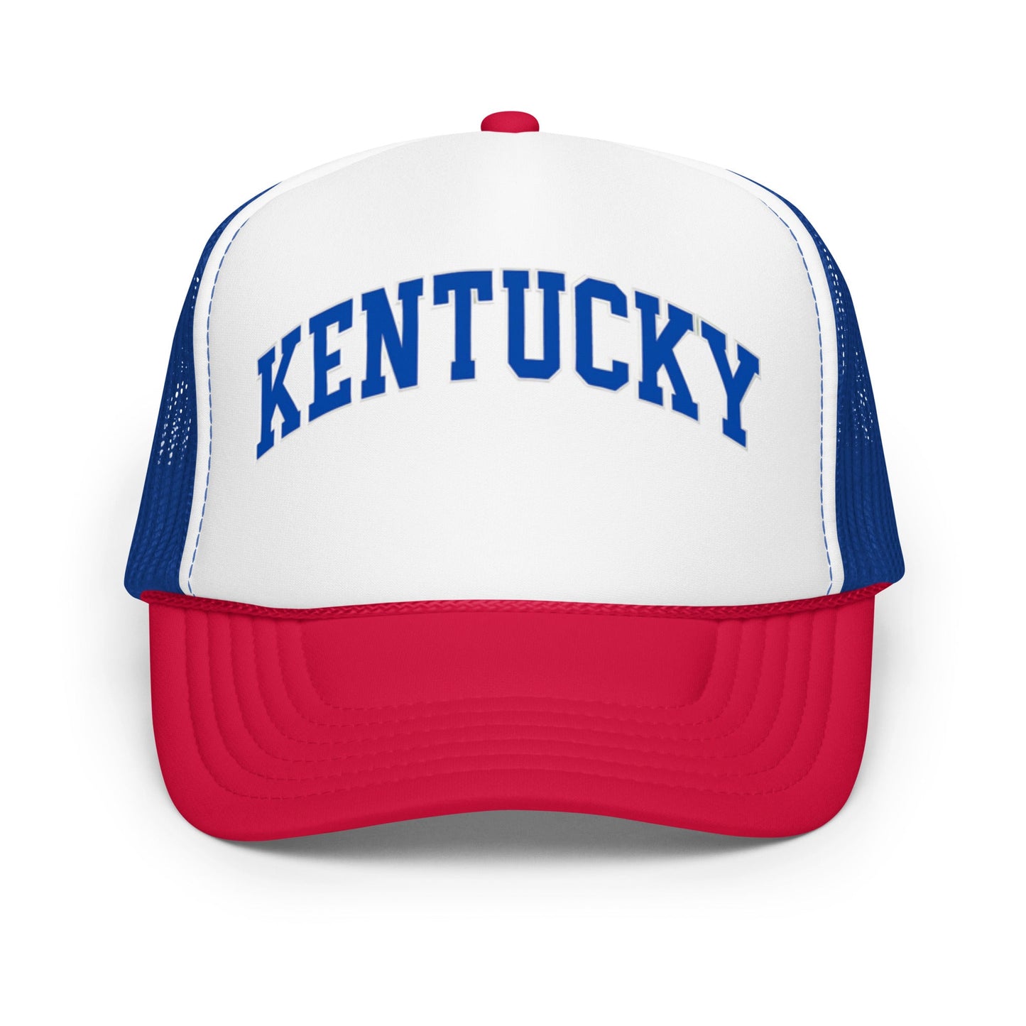 Kentucky Printed Trucker Hat | DTG Foam Mesh Snapback | Premium - Bluegrass Elite Apparel LLC