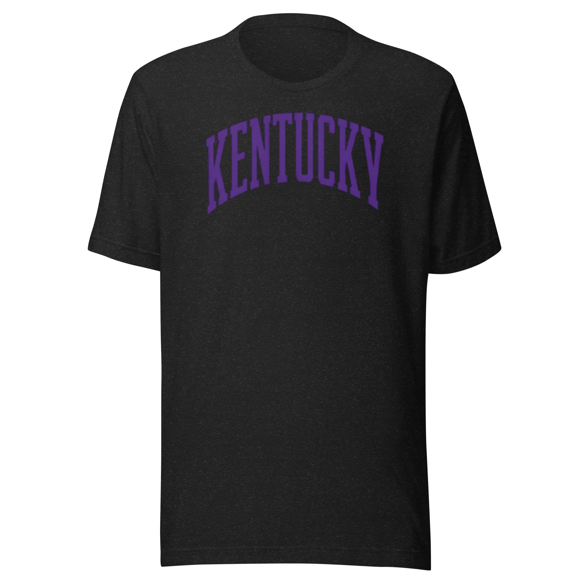 Kentucky Purple Script Athletic Tee | Collegiate Arch Design | Classic - Bluegrass Elite Apparel LLC