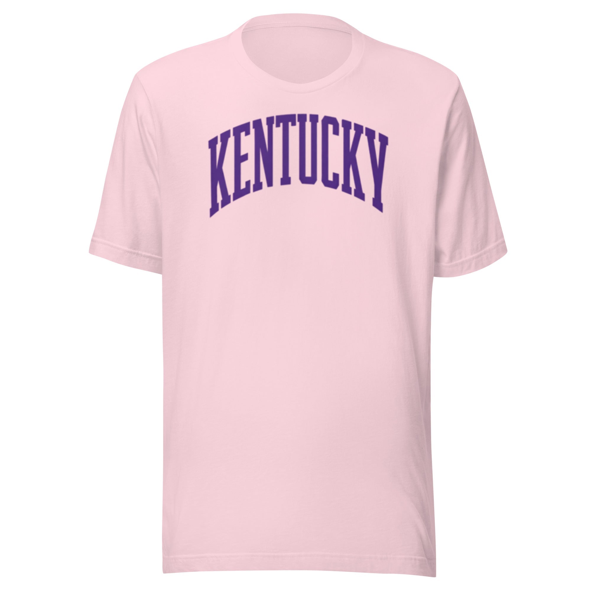 Kentucky Purple Script Athletic Tee | Collegiate Arch Design | Classic - Bluegrass Elite Apparel LLC