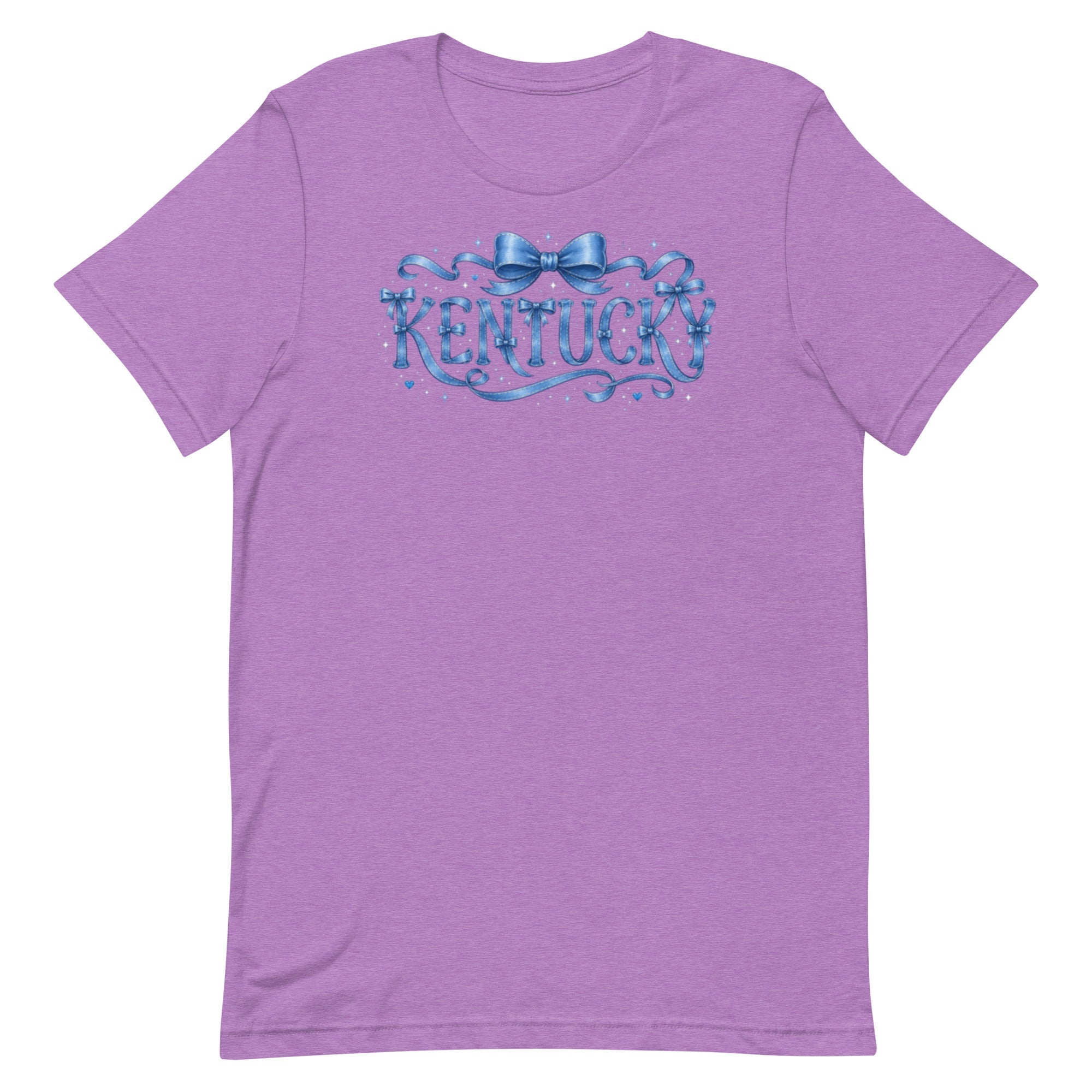 Kentucky Ribbon Script Tee | Vintage Bow Lettering | Classic - Bluegrass Elite Apparel LLC
