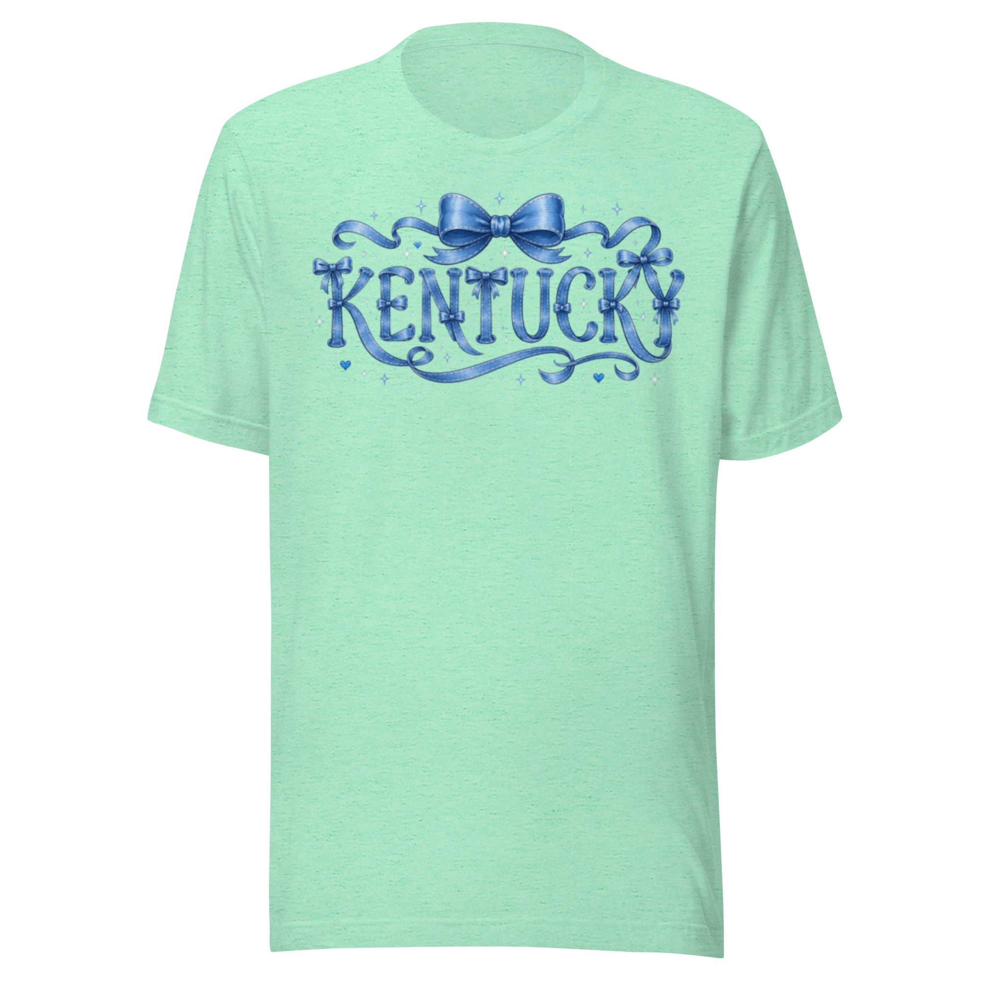 Kentucky Ribbon Script Tee | Vintage Bow Lettering | Classic - Bluegrass Elite Apparel LLC