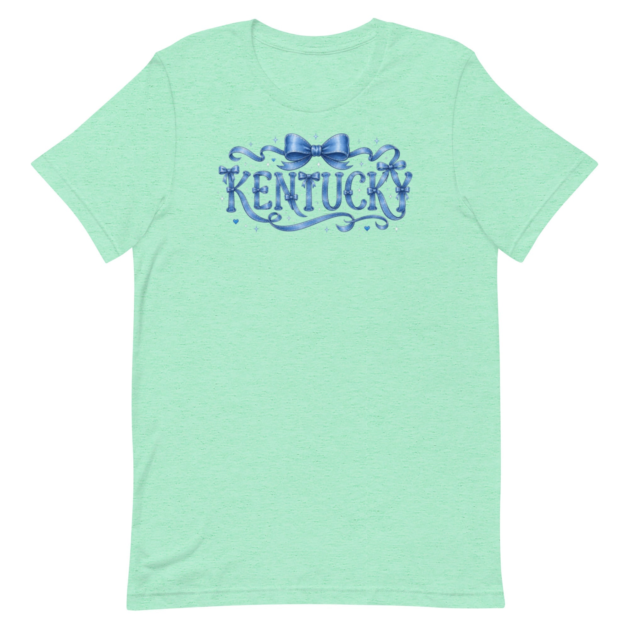 Kentucky Ribbon Script Tee | Vintage Bow Lettering | Classic - Bluegrass Elite Apparel LLC