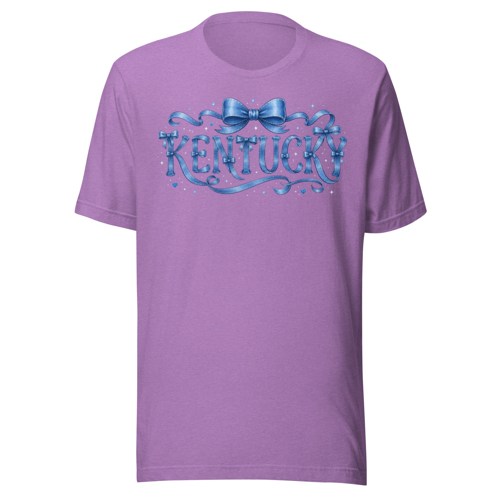 Kentucky Ribbon Script Tee | Vintage Bow Lettering | Classic - Bluegrass Elite Apparel LLC