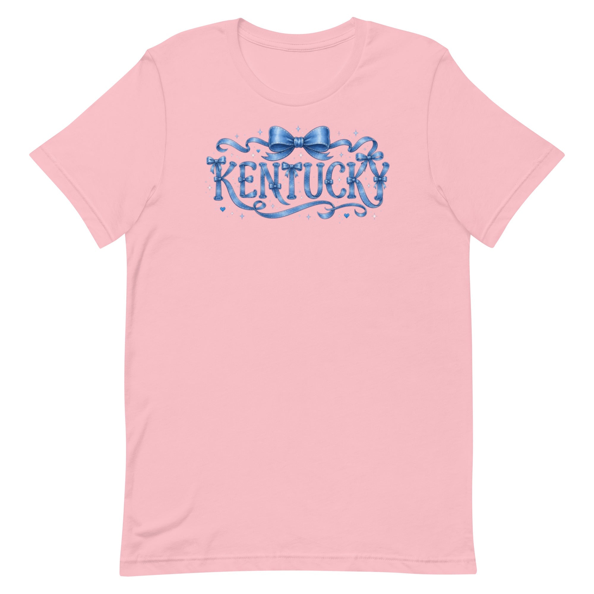 Kentucky Ribbon Script Tee | Vintage Bow Lettering | Classic - Bluegrass Elite Apparel LLC