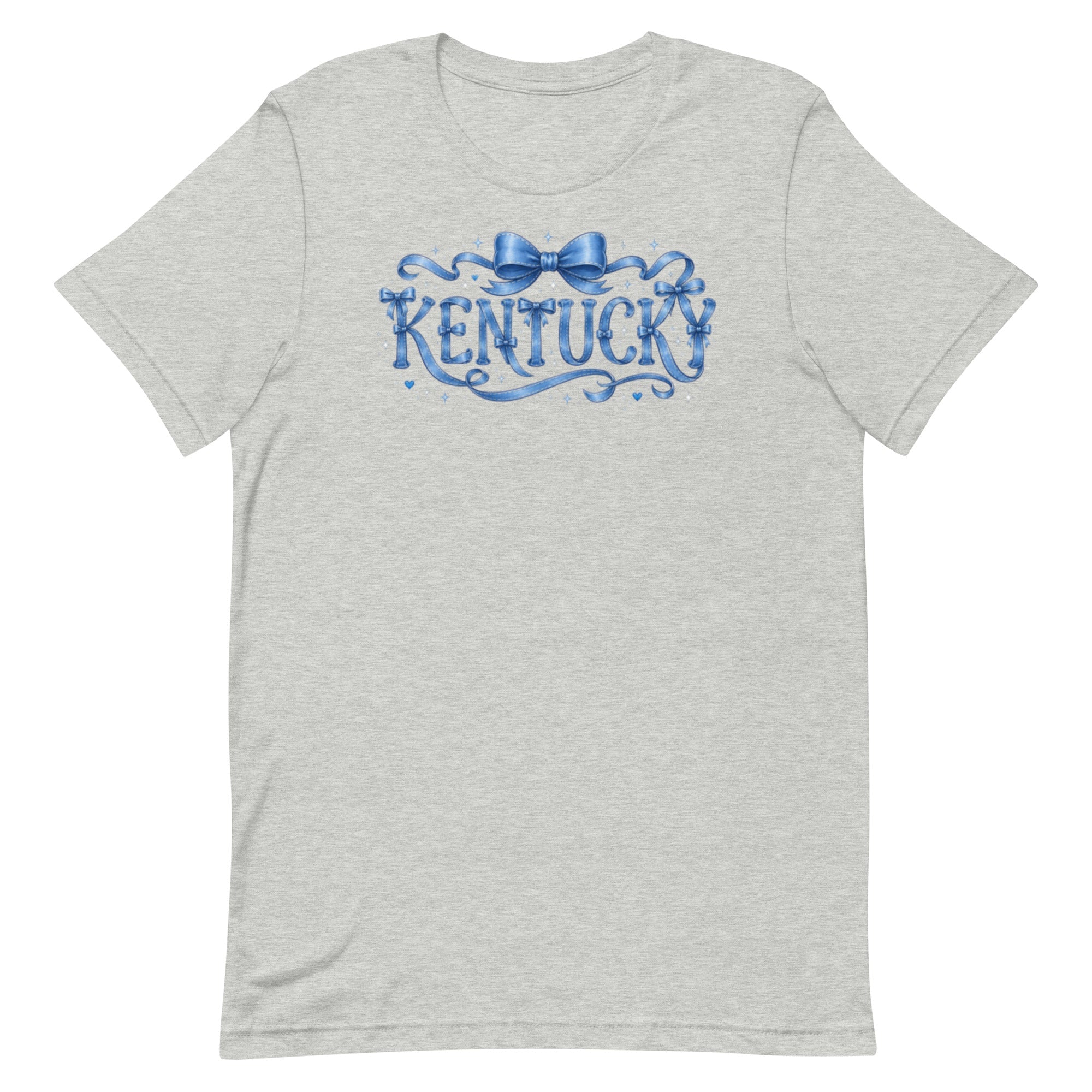 Kentucky Ribbon Script Tee | Vintage Bow Lettering | Classic - Bluegrass Elite Apparel LLC