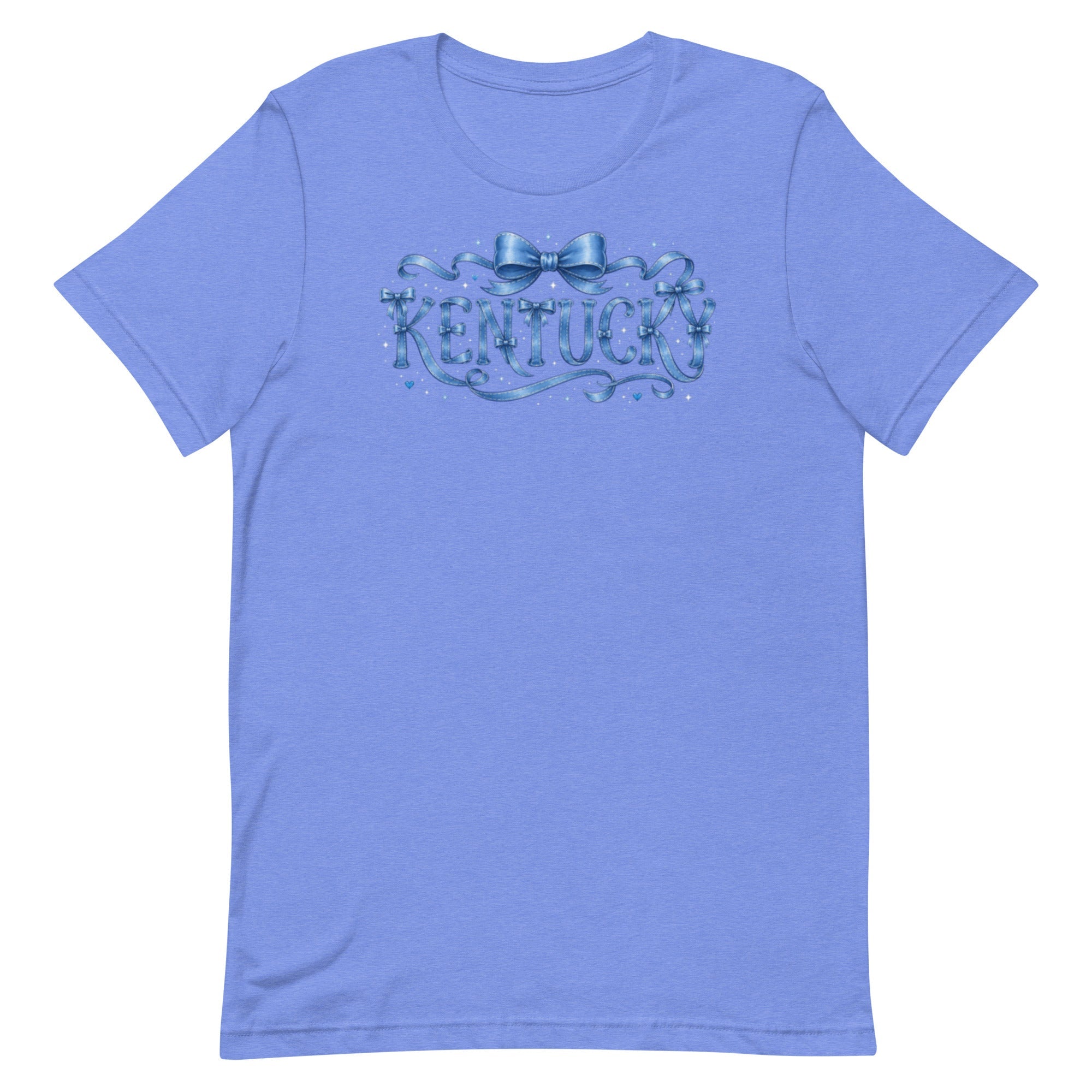 Kentucky Ribbon Script Tee | Vintage Bow Lettering | Classic - Bluegrass Elite Apparel LLC