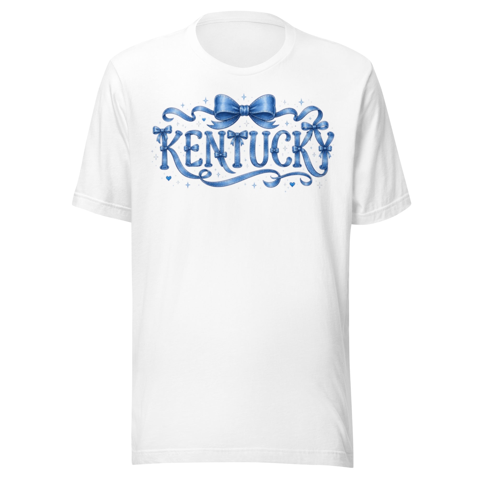 Kentucky Ribbon Script Tee | Vintage Bow Lettering | Classic - Bluegrass Elite Apparel LLC