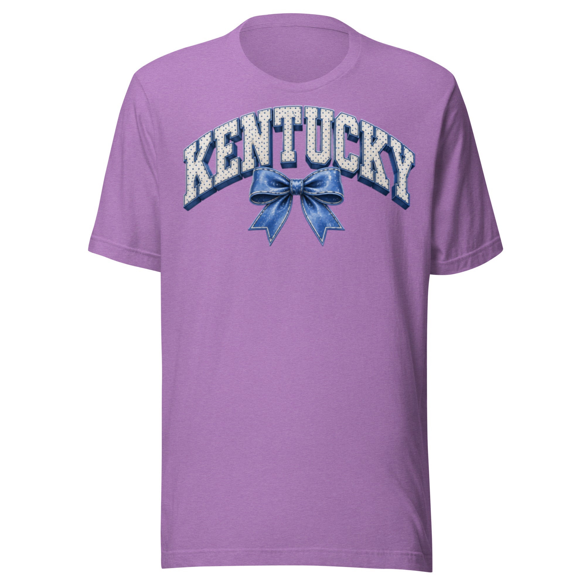 Kentucky Ribbon Varsity Tee | Vintage Dot Letter Design | Classic - Bluegrass Elite Apparel LLC