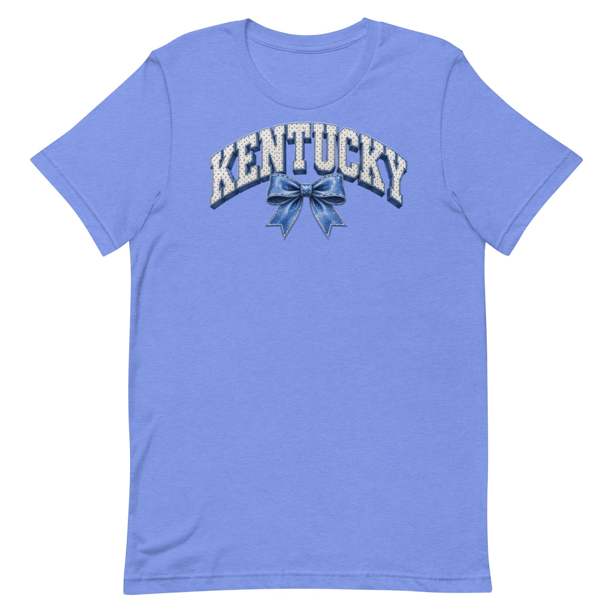 Kentucky Ribbon Varsity Tee | Vintage Dot Letter Design | Classic - Bluegrass Elite Apparel LLC