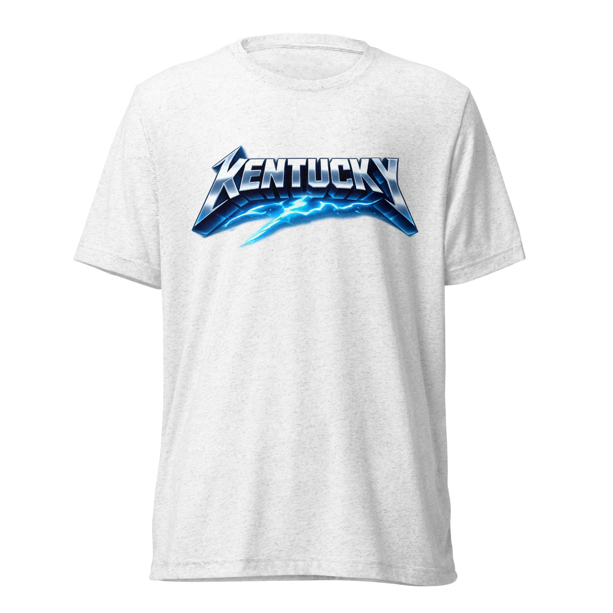 Kentucky Rock T-Shirt | Lightning Bolt Metal Style | Elite - Bluegrass Elite Apparel LLC