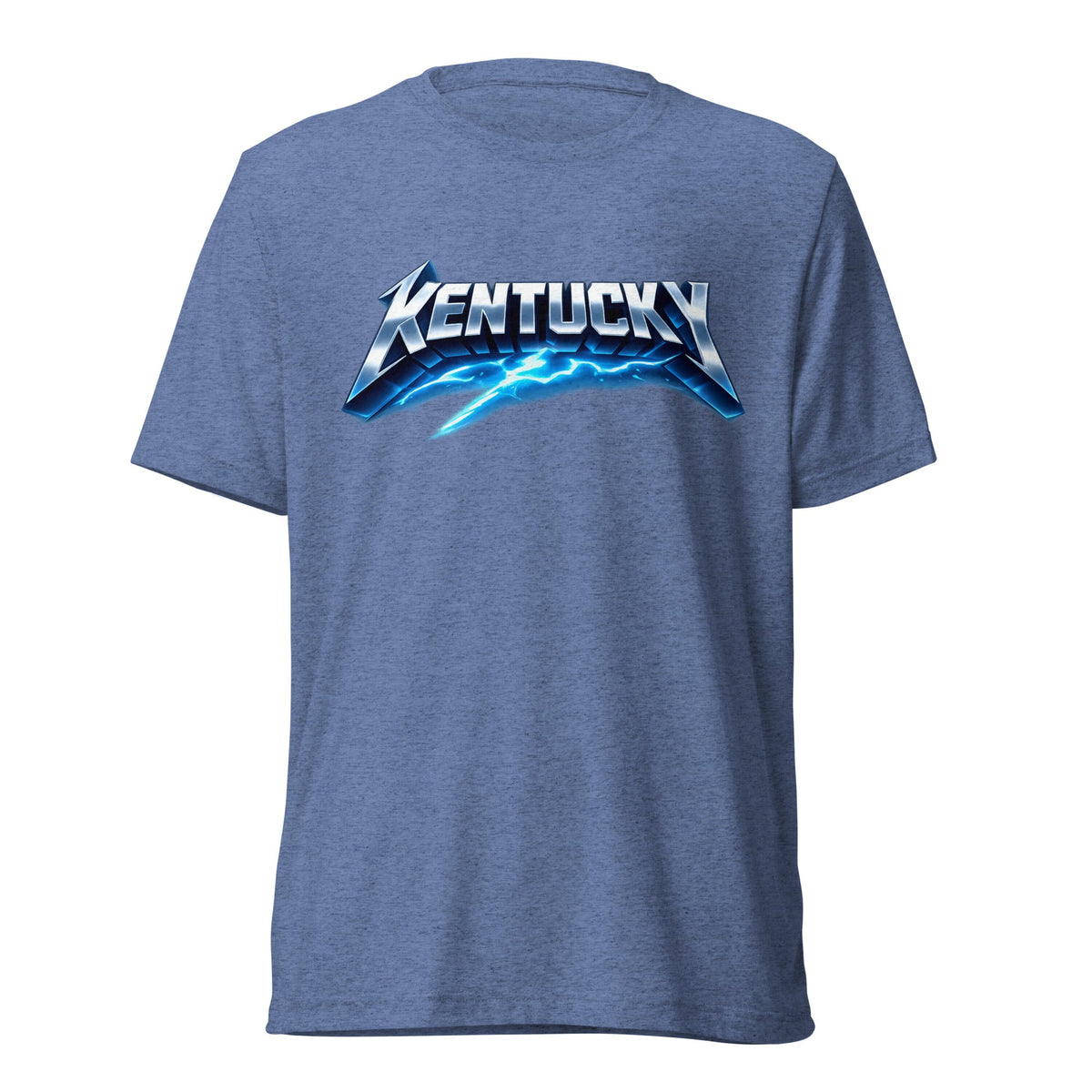 Kentucky Rock T-Shirt | Lightning Bolt Metal Style | Elite - Bluegrass Elite Apparel LLC