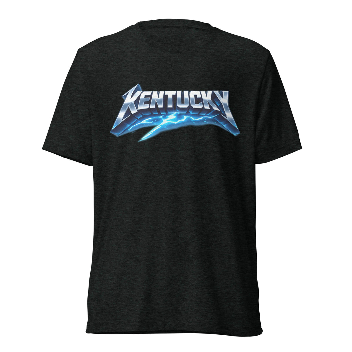 Kentucky Rock T-Shirt | Lightning Bolt Metal Style | Elite - Bluegrass Elite Apparel LLC