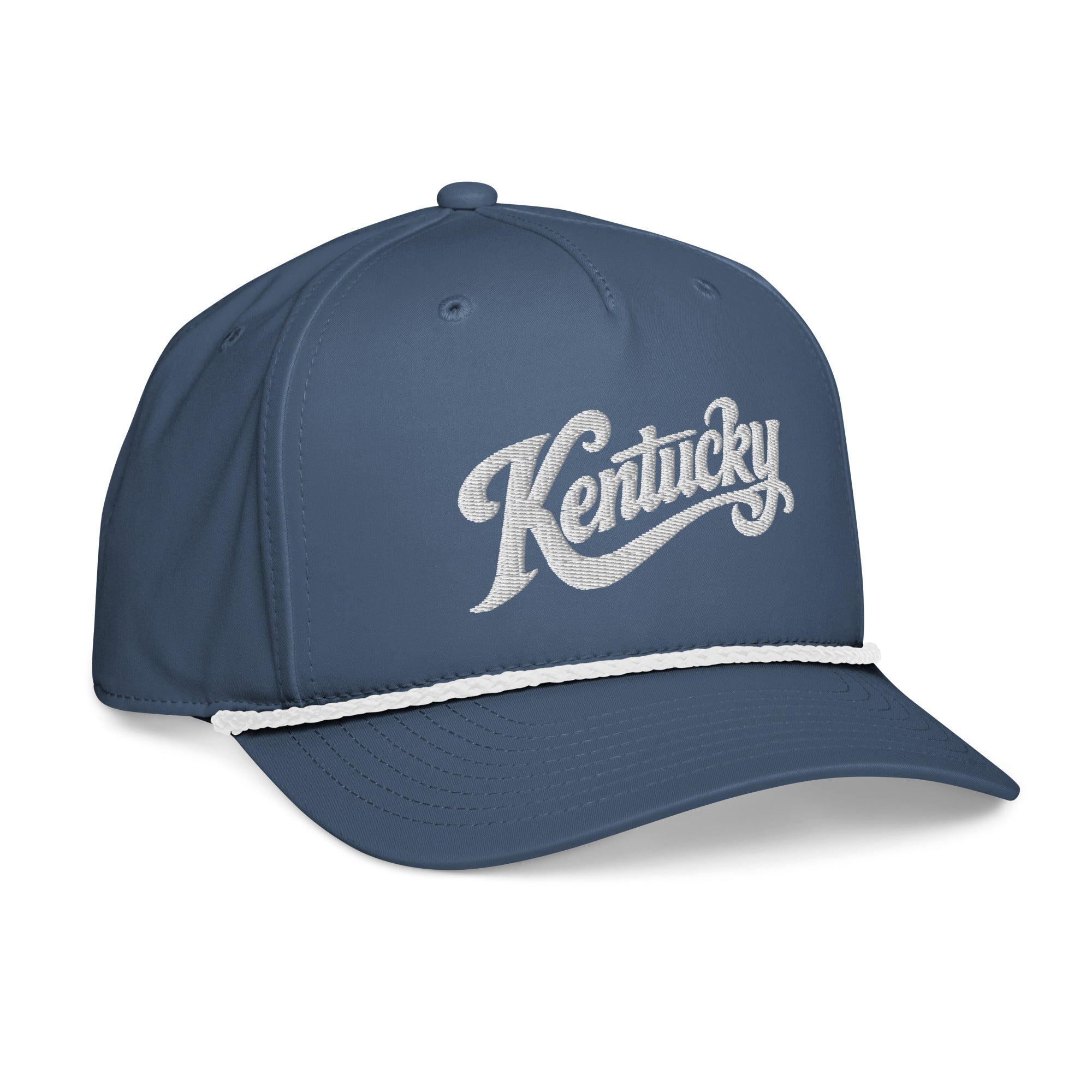 Kentucky Rope Cap | Braided Bill Detail | Stay - Dri Comfort - Bluegrass Elite Apparel LLC