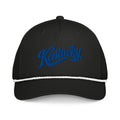 Kentucky Rope Cap | Vintage Script Design | Stay - Dri Performance - Bluegrass Elite Apparel LLC