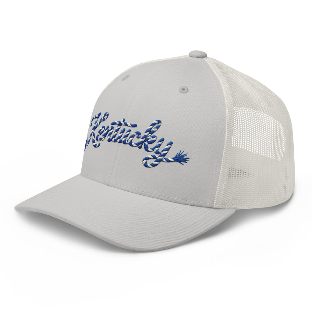 Kentucky Rope Script Trucker Hat | Bluegrass Heritage Design - Bluegrass Elite Apparel LLC