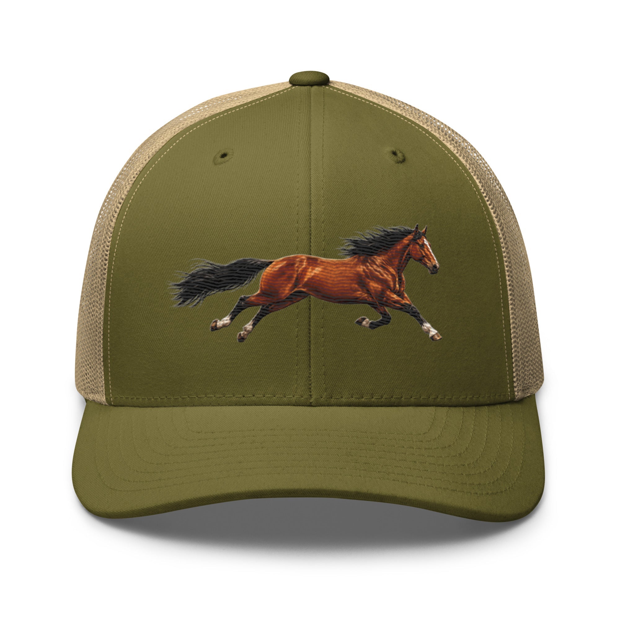 Kentucky Running Horse Trucker Hat | Bluegrass Heritage Design - Bluegrass Elite Apparel LLC