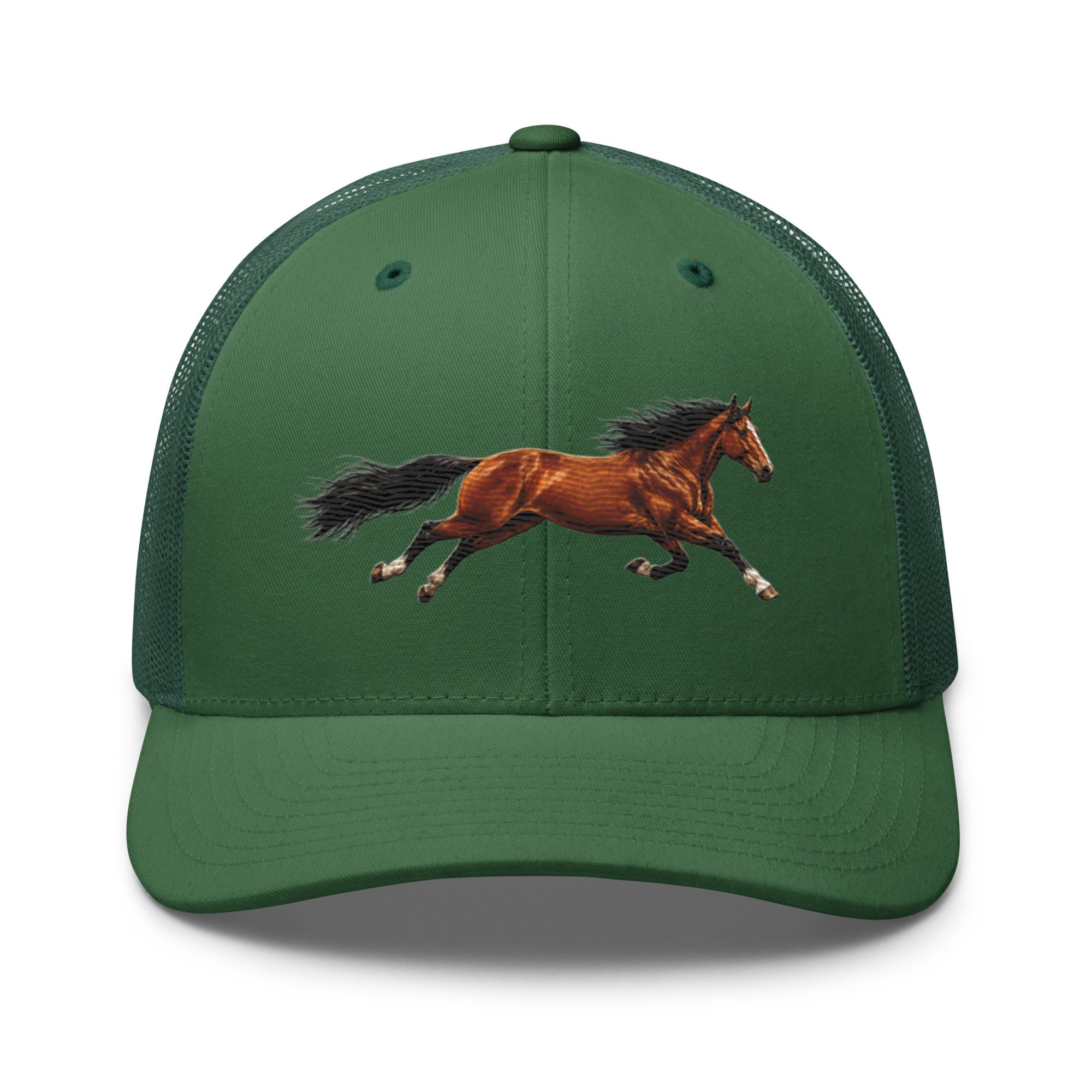 Kentucky Running Horse Trucker Hat | Bluegrass Heritage Design - Bluegrass Elite Apparel LLC