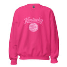 Kentucky Script Basketball Sweatshirt | Pink Design | Classic Fleece - Bluegrass Elite Apparel LLC